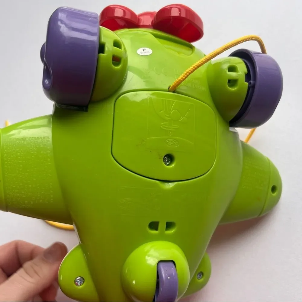 VTech Fly & Learn Airplane Pull Toy Interactive Musical Learning Plane